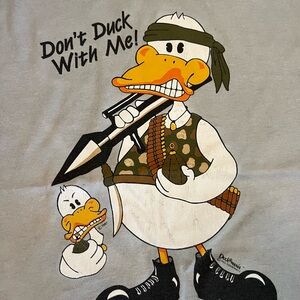 Vintage Graphic Duck 🦆 T-Shirt